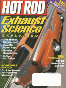 HOT ROD 2000 OCT - GEORGE MONTGOMERY, GTS, 5.0L